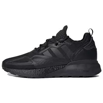 Черные кроссовки унисекс adidas ZX 2K Boost Core Shock Pink FV9993