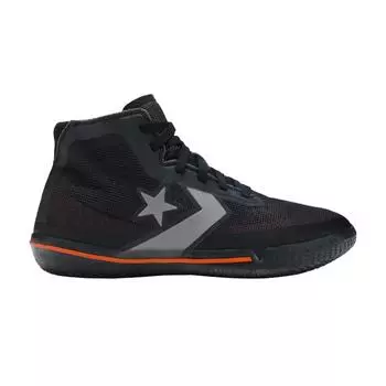 Черные кроссовки унисекс Converse All Star Pro BB Bold-Mandarin 165654C