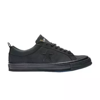 Черные кроссовки унисекс Converse Carhartt WIP x One Star 162819C