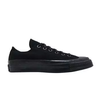 Черные кроссовки унисекс Converse Chuck 70 Low Triple 168929C