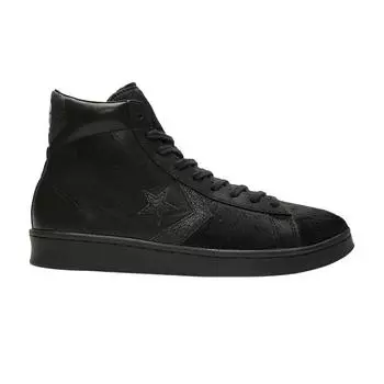 Черные кроссовки унисекс Converse Pro Leather 165751C