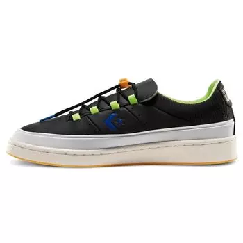 Черные кроссовки унисекс Converse Pro Leather Low 166597C
