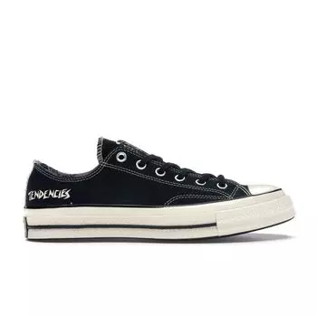 Черные кроссовки унисекс Converse Suicidal Tendency x Chuck 70 OX 162881C