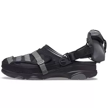 Черные кроссовки унисекс Crocs BEAMS x Classic All-Terrain Military Clog 207448-001 39-40
