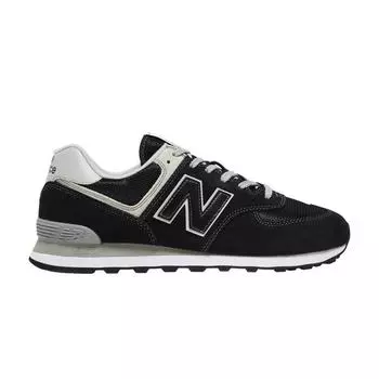 Черные кроссовки унисекс New Balance 574 Classic ML574EGK