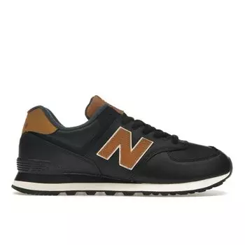 Черные кроссовки унисекс New Balance 574 Workwear ML574OMD