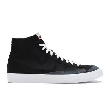 Черные кроссовки унисекс Nike Blazer Mid 77 Canvas белые CD8238-001