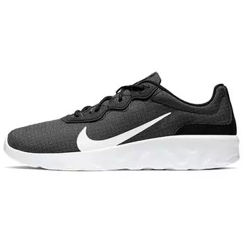 Черные кроссовки унисекс Nike Explore Strada белые CD7093-001