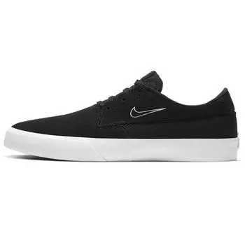 Черные кроссовки унисекс Nike Shane SB белые BV0657-003