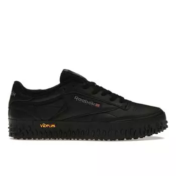 Черные кроссовки унисекс Reebok Club C Vibram Core Pure-Grey-5 GY8792 42