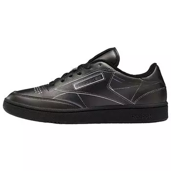Черные кроссовки унисекс Reebok Maison Margiela x Club C True-Grey-8 White H02361 41