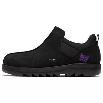 Черные кроссовки унисекс Reebok Needles x Beatnik Core-Black Extreme-Purple HP6838 39