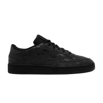 Черные кроссовки унисекс Reebok Trs Rasch x Club C 85 MU FW8452