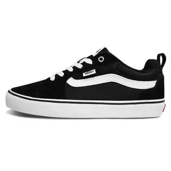 Черные кроссовки унисекс Vans Filmore Белые VN0A3MTJIJU