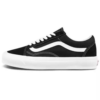 Черные кроссовки унисекс Vans OG Old Skool LX True-White VN0A4P3XOIU