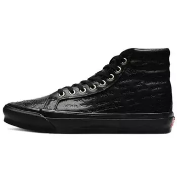 Черные кроссовки унисекс Vans Raising by Wolves x OG Sk8-Hi LX VN0A4BVB00V