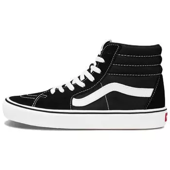 Черные кроссовки унисекс Vans Sk8-Hi ComfyCush True-White VN0A3WMBVNE 35