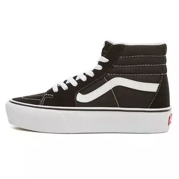 Черные кроссовки унисекс Vans Sk8-Hi Platform 2 True-White VN0A3TKN6BT