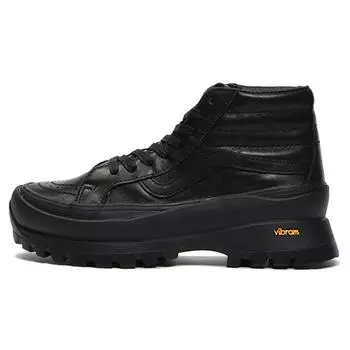 Черные кроссовки унисекс Vans Sk8-Hi Vibram LX VN0A5HZWBLK