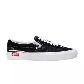 Черные кроссовки унисекс Vans Slip-On Cap LX VN0A3TKS6BT