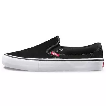 Черные кроссовки унисекс Vans Slip-On Pro White Gum VN00097M9X1