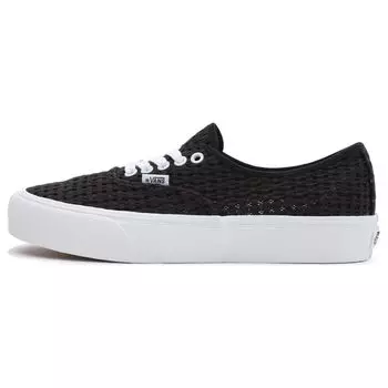Черные кроссовки унисекс Vans Weave Authentic VR3 VN0005UDBLK