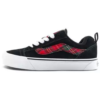 Черные кроссовки унисекс в клетку Vans Knu-Skool Rave VN0009QC3M5 36