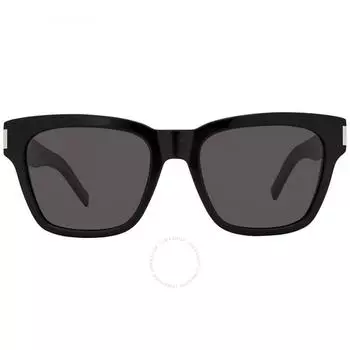 Черные квадратные солнцезащитные очки унисекс Saint Laurent SL 560 001 54