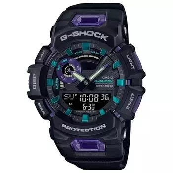 Черные мужские часы G-Squad, Black G-Squad Connect Men s Watch, Casio