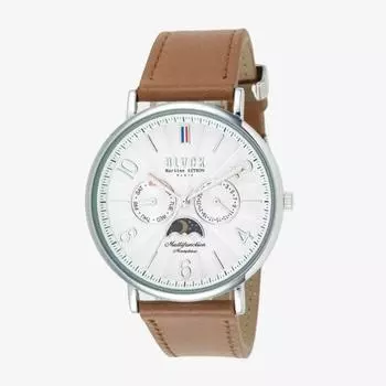 Черные мужские кожаные аналоговые наручные часы Martin Sitbon BKL1647M, популярные корейские часы