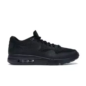 Черные мужские кроссовки Nike Air Max 1 Ultra Flyknit антрацит 856958-001 42