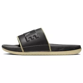 Черные мужские кроссовки Nike Offcourt Slide Wheat Grass BQ4639-019 42.5