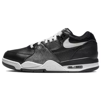 Черные мужские кроссовки Nike Stussy x Air Flight 89 Low SP белые FD6475-001 45