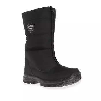 Черные непромокаемые сапоги в женском стиле