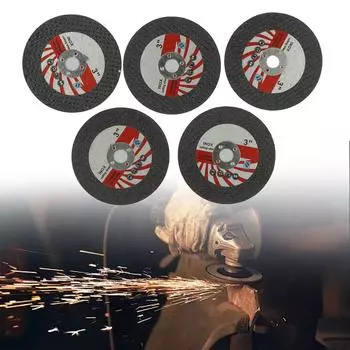 Черные отрезные диски 5 шт. отрезные диски фитинги смола