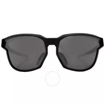 Черные овальные мужские солнцезащитные очки Oakley Kaast Prizm OO9227 922701 73