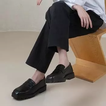 Черные пенни-лоферы Steps ST327 Lyra Square-ST327 250