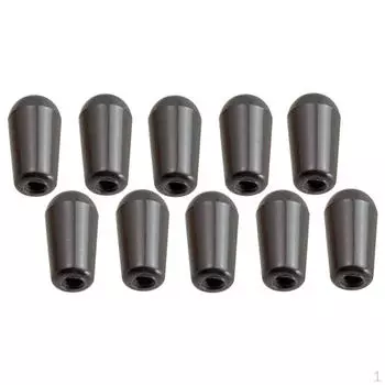 Черные пластиковые переключатели, ручки, кнопки для электрогитары ST SQ