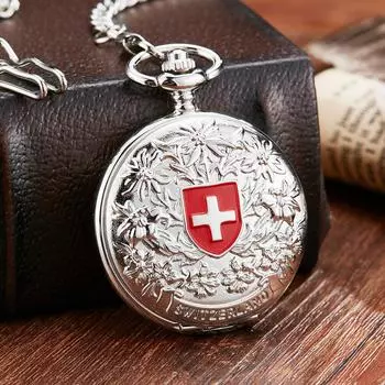 Черные полые перспективные зеркальные глянцевые автоматические механические большие карманные часы ретро подарочные часы