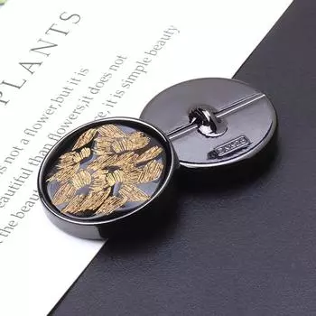 Черные пуговицы для пальто, универсальные круглые пуговицы для пальто, аксессуары для мужской и женской одежды, топы, пальто, красивые высококачественные пуговицы gun black bottom * 28L = 18.0 MM * round