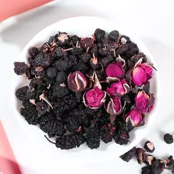 Черные ягоды годжи, шелковица, розовый чай 5G 10 packs/bag
