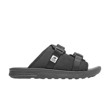 Черные сандалии унисекс New Balance 330 Slides SDL330BK
