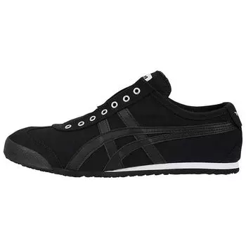 Черные слипоны унисекс Onitsuka Tiger Mexico 66 D3K0Q-9090