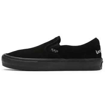 Черные слипоны унисекс Vans Motorhead x Skate VN0005V6BKA
