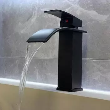 Черные смесители для ванной комнаты Смесители для горячей и холодной воды Смесители для ванной комнаты с раковиной для кухни Смесители для раковины для ванной комнаты