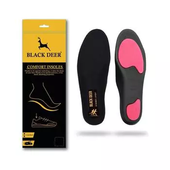 Черные стельки для обуви Black Deer Dynamic Sport