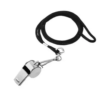 Черные судейские свистки, прочные, громкие, четкие, звуковые, многоцелевые, баскетбольные игровые свистки для спорта, практичные и судейские аксессуары One Size чёрный