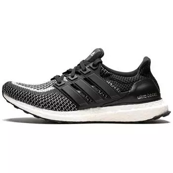 Черные светоотражающие кроссовки унисекс adidas UltraBoost 2.0 Limited Core-Black Footwear-White BY1795