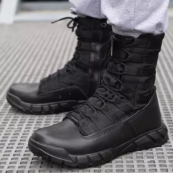Черные тактические армейские ботинки, мужские уличные ботинки для пустыни, легкие дышащие мужские ботильоны, обувь для джунглей, походные ботинки 38 коричневый