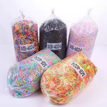 Черные толстые эластичные резинки для волос: Резинки для волос, не повреждающие волосы, для женщин и детей small